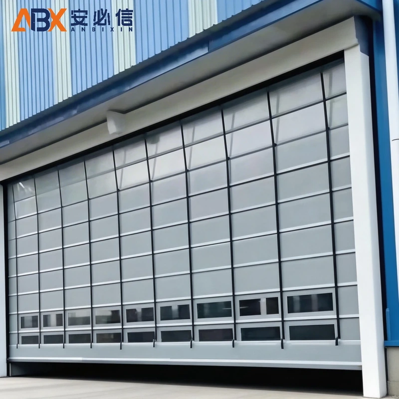 广安市软帘堆积门